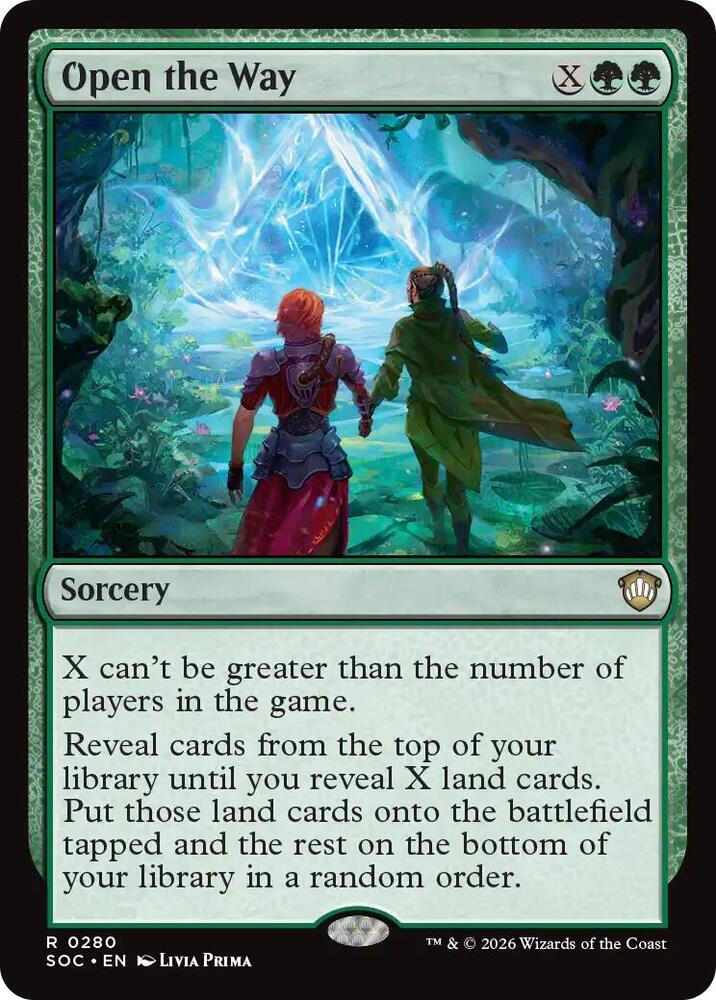 Open the Way (280) [Secrets of Strixhaven Commander]