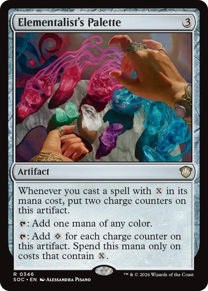 Elementalist's Palette (346) [Secrets of Strixhaven Commander]