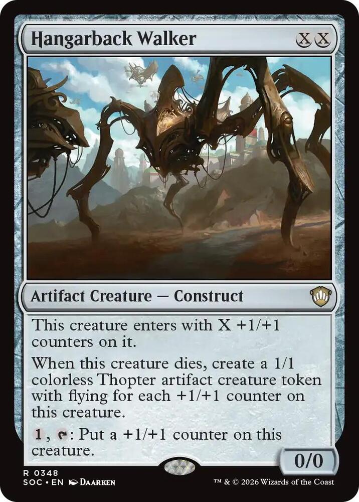 Hangarback Walker (348) [Secrets of Strixhaven Commander]