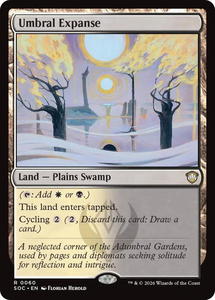 Umbral Expanse (60) [Secrets of Strixhaven Commander]