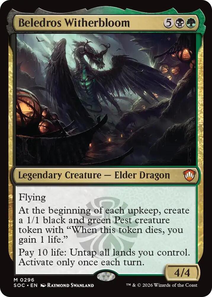 Beledros Witherbloom (296) [Secrets of Strixhaven Commander]