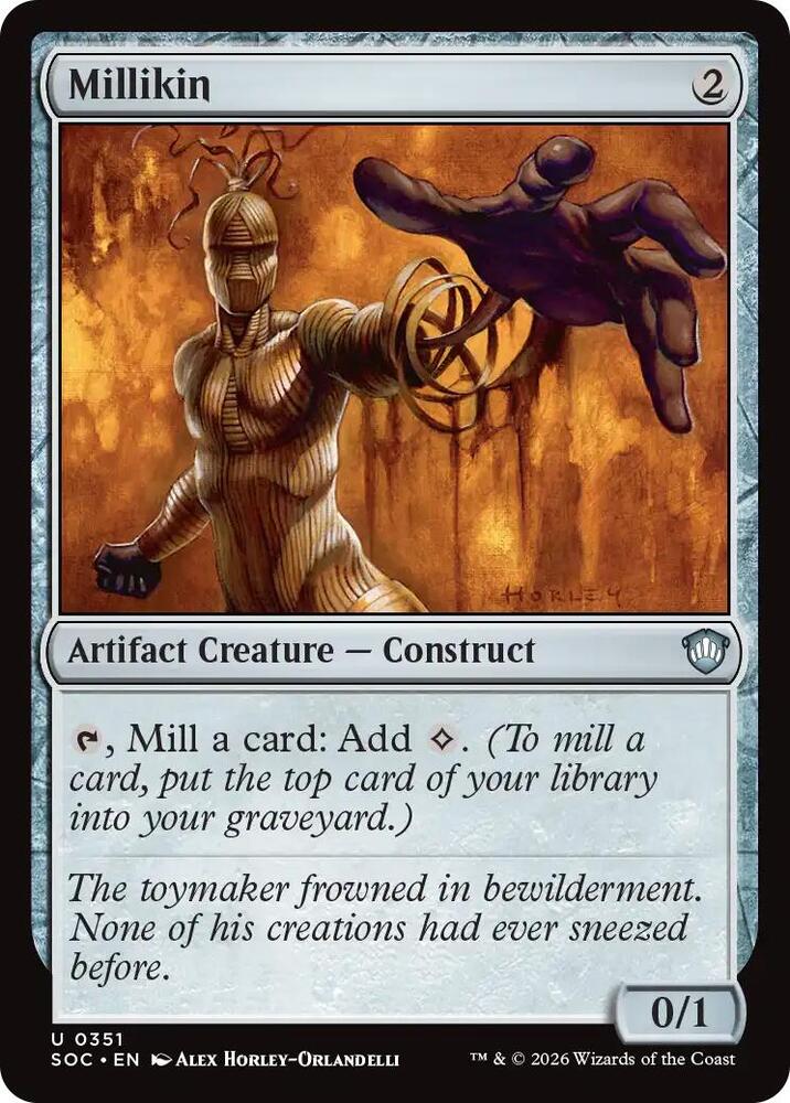Millikin (351) [Secrets of Strixhaven Commander]