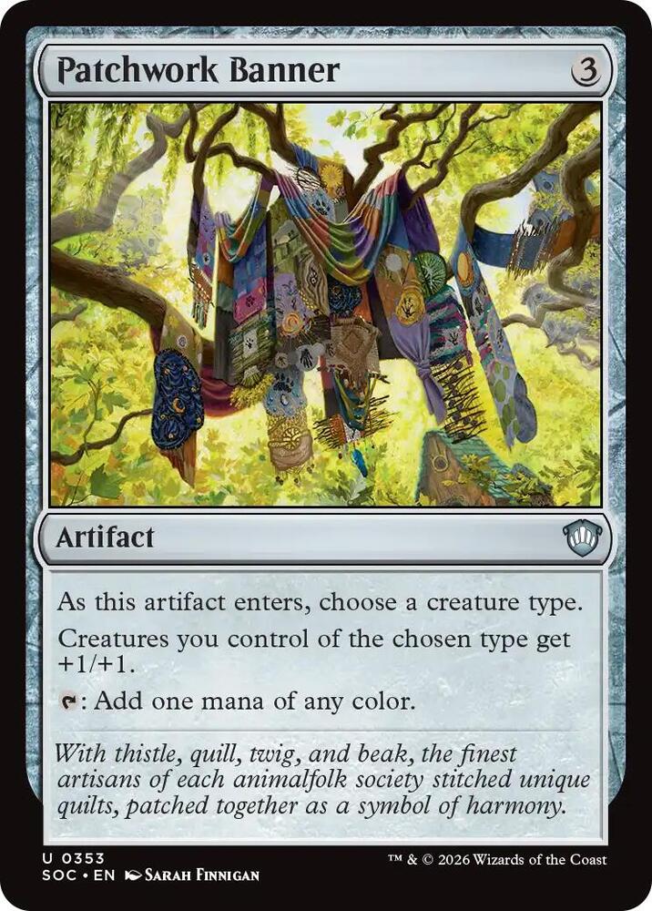 Patchwork Banner (353) [Secrets of Strixhaven Commander]