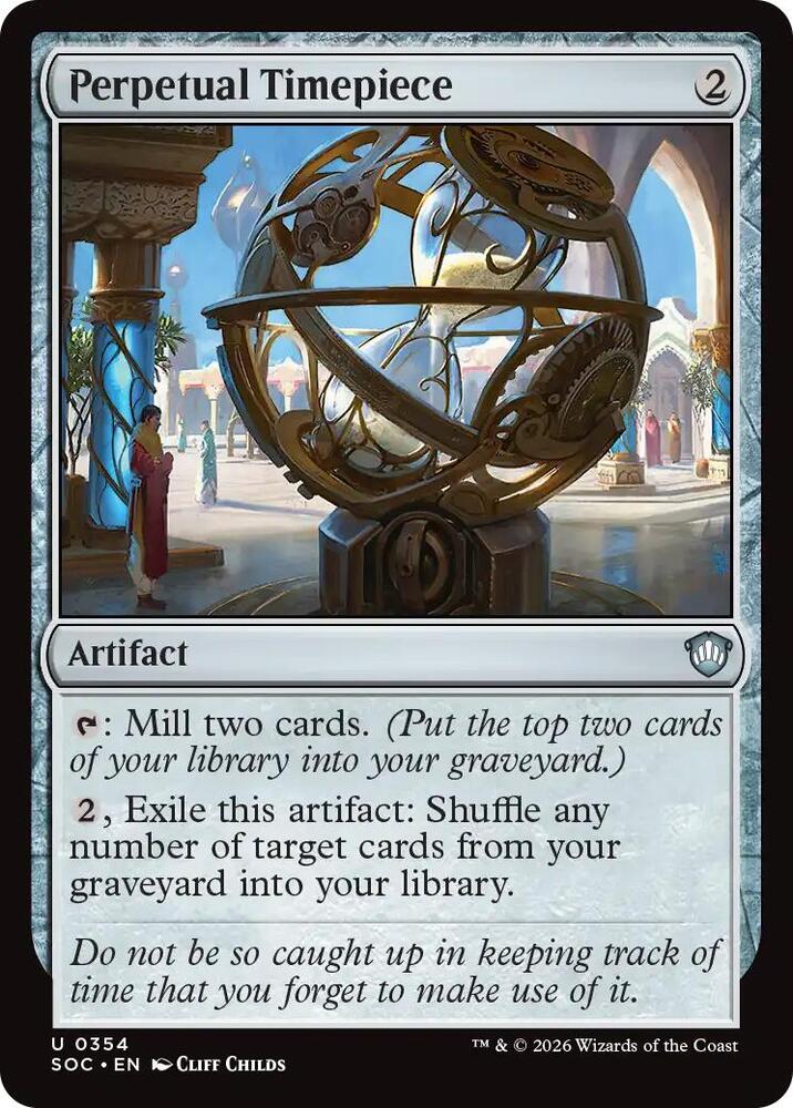 Perpetual Timepiece (354) [Secrets of Strixhaven Commander]