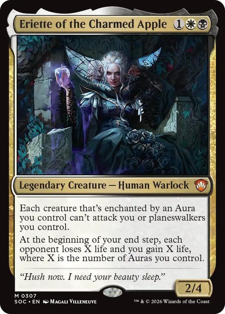 Eriette of the Charmed Apple (307) [Secrets of Strixhaven Commander]