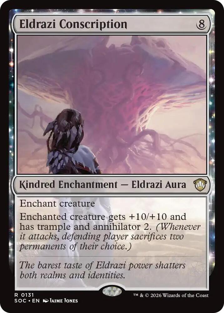 Eldrazi Conscription (131) [Secrets of Strixhaven Commander]