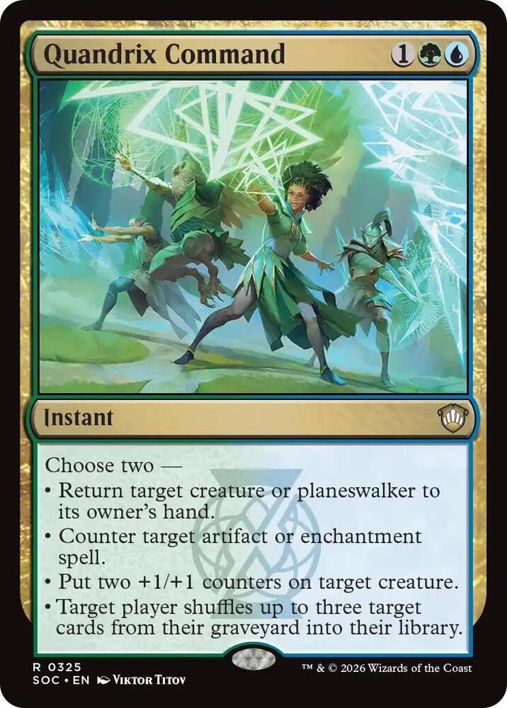 Quandrix Command (325) [Secrets of Strixhaven Commander]