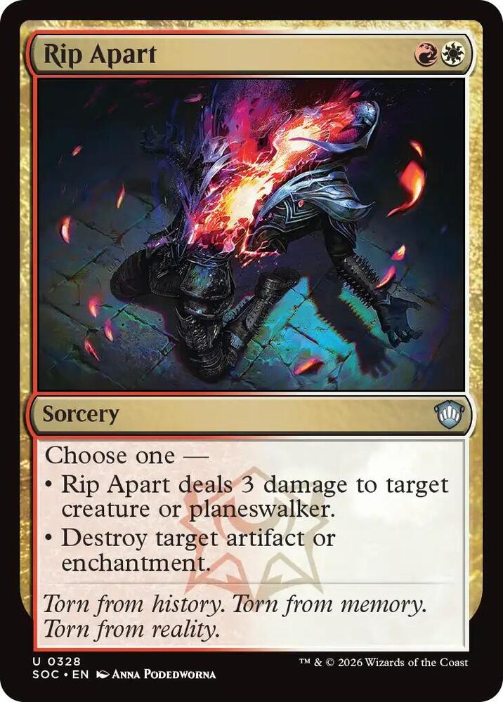 Rip Apart (328) [Secrets of Strixhaven Commander]