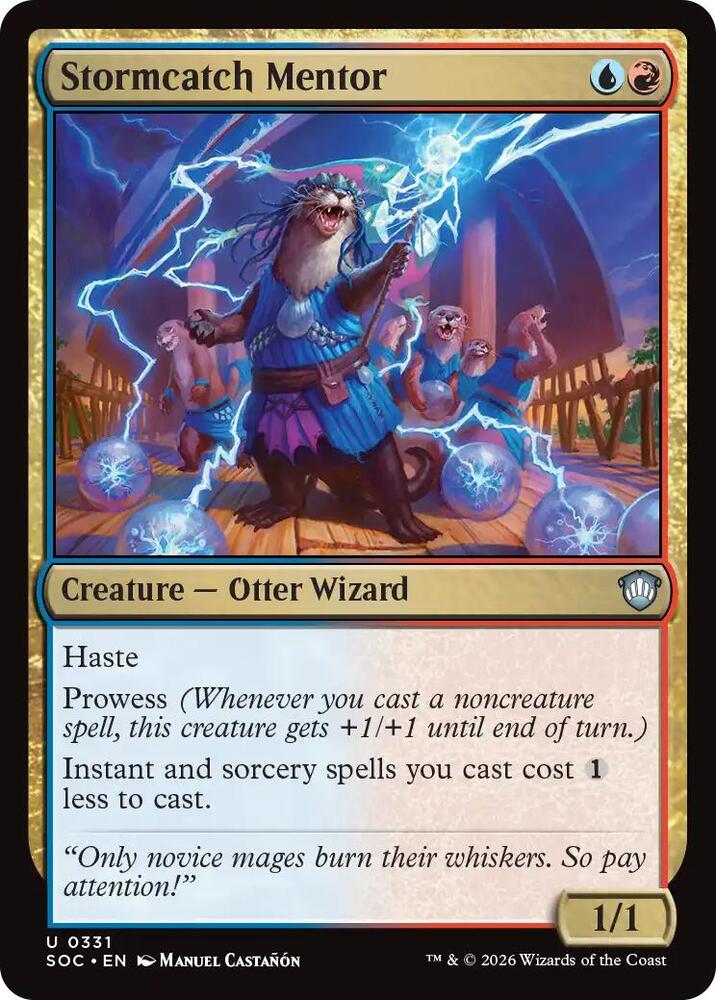 Stormcatch Mentor (331) [Secrets of Strixhaven Commander]