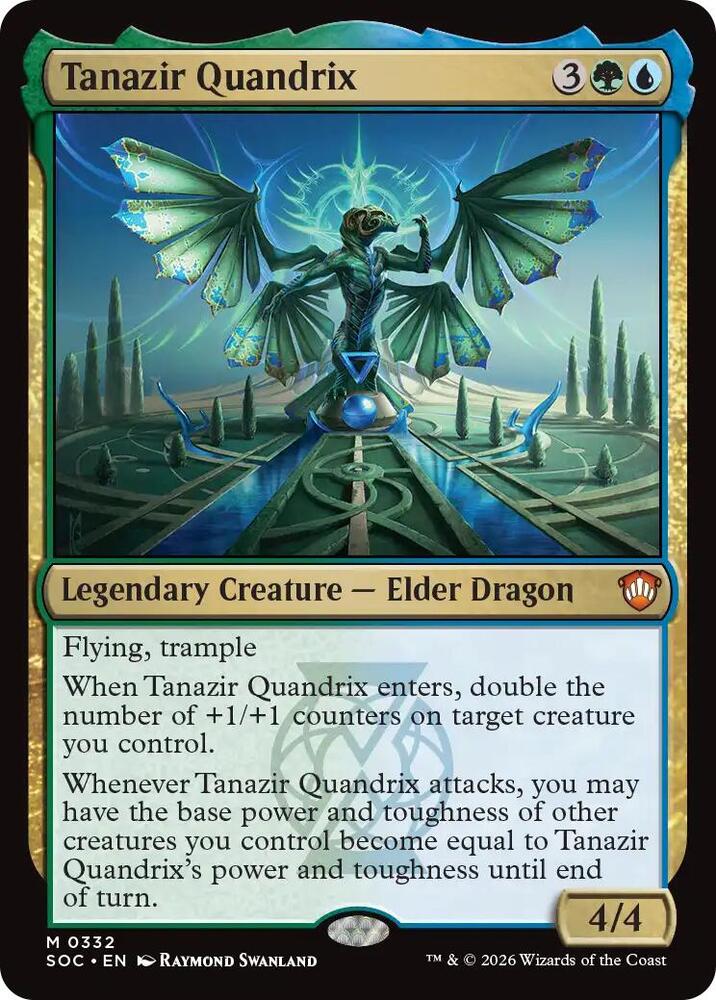 Tanazir Quandrix (332) [Secrets of Strixhaven Commander]