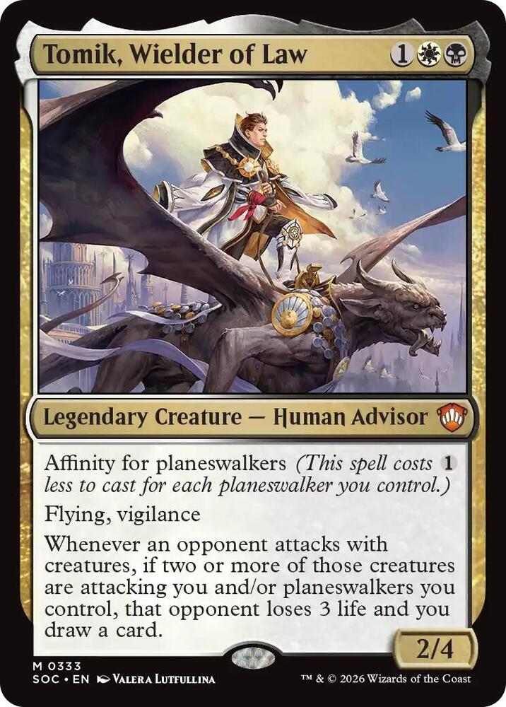Tomik, Wielder of Law (333) [Secrets of Strixhaven Commander]
