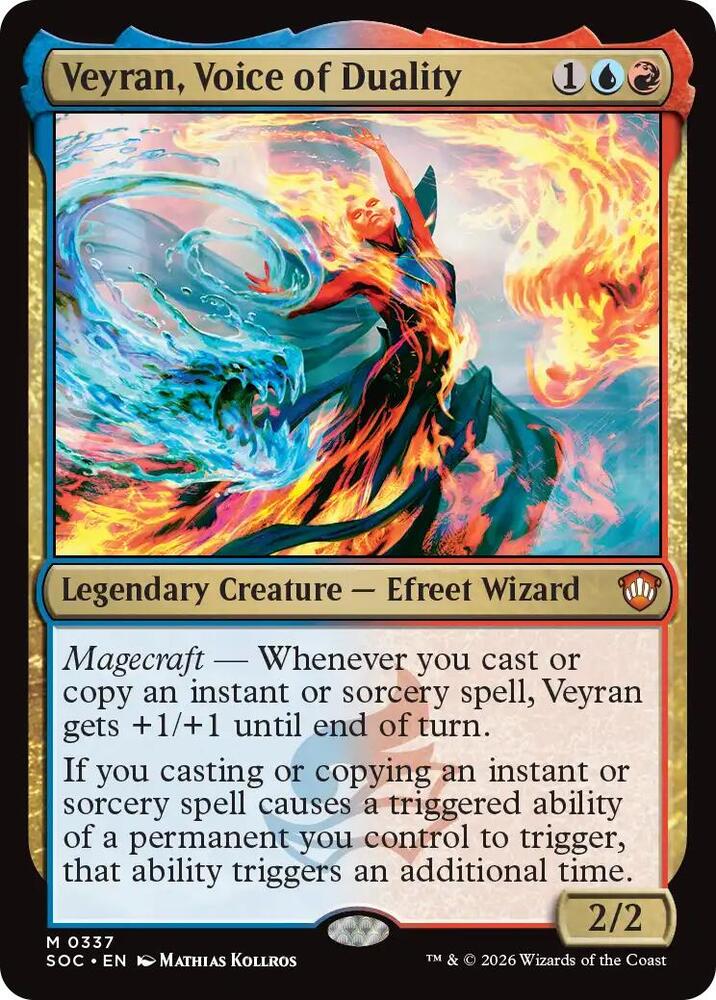 Veyran, Voice of Duality (337) [Secrets of Strixhaven Commander]