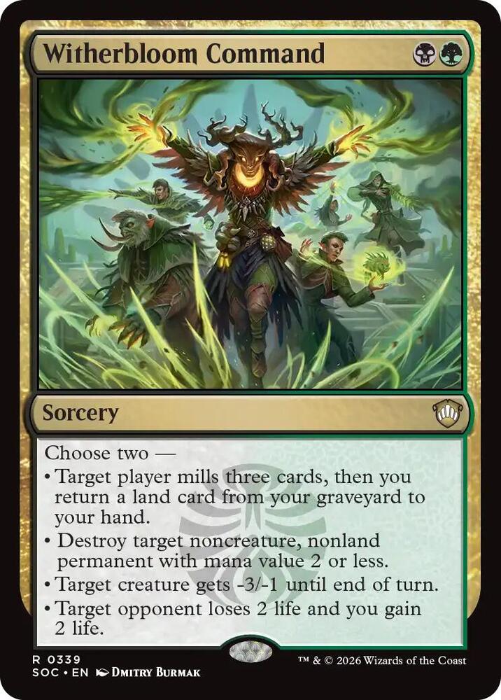 Witherbloom Command (339) [Secrets of Strixhaven Commander]