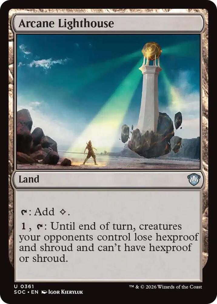 Arcane Lighthouse (361) [Secrets of Strixhaven Commander]