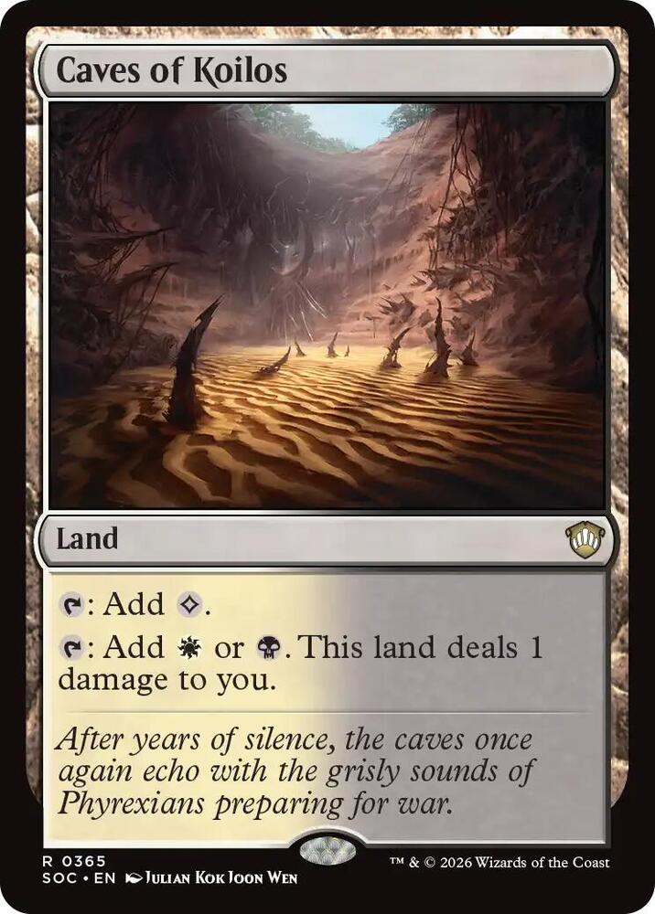 Caves of Koilos (365) [Secrets of Strixhaven Commander]