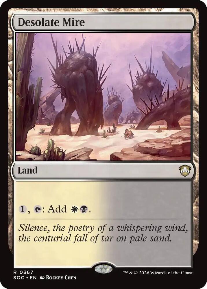 Desolate Mire (367) [Secrets of Strixhaven Commander]
