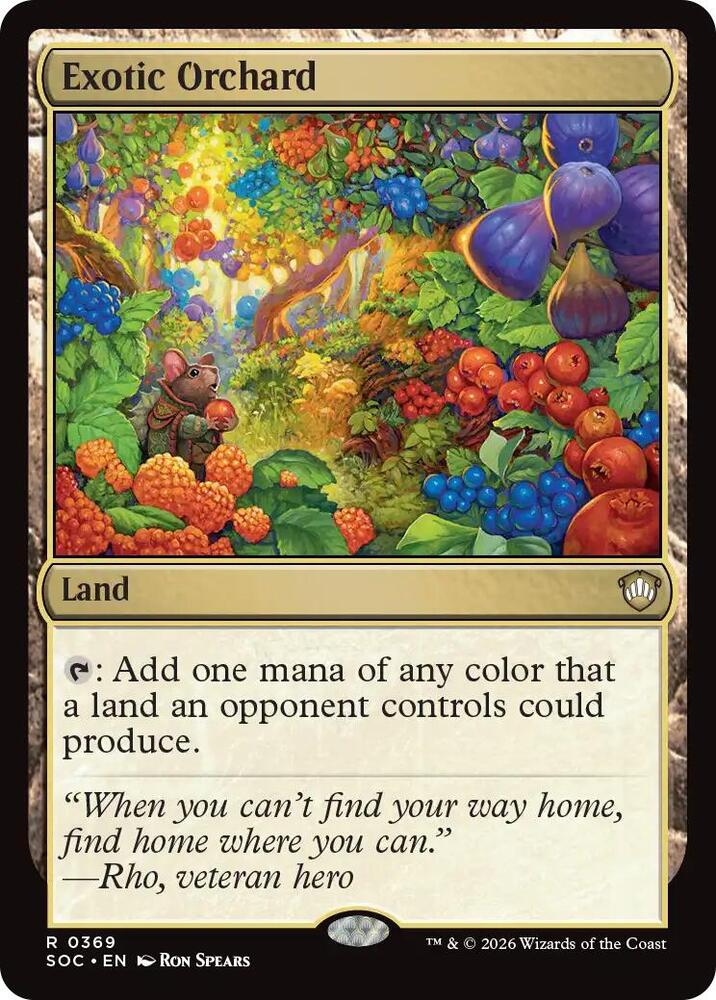 Exotic Orchard (369) [Secrets of Strixhaven Commander]