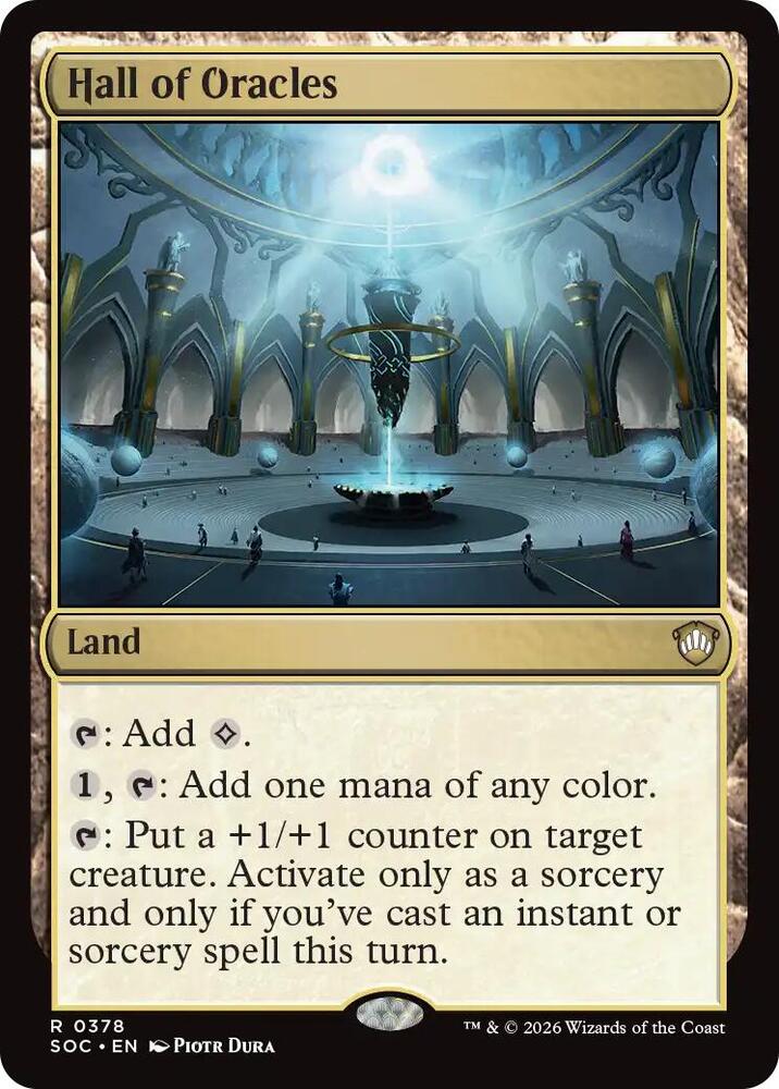 Hall of Oracles (378) [Secrets of Strixhaven Commander]