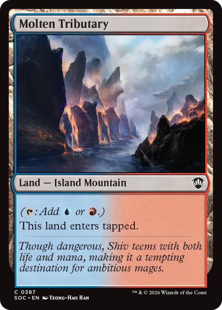 Molten Tributary (387) [Secrets of Strixhaven Commander]