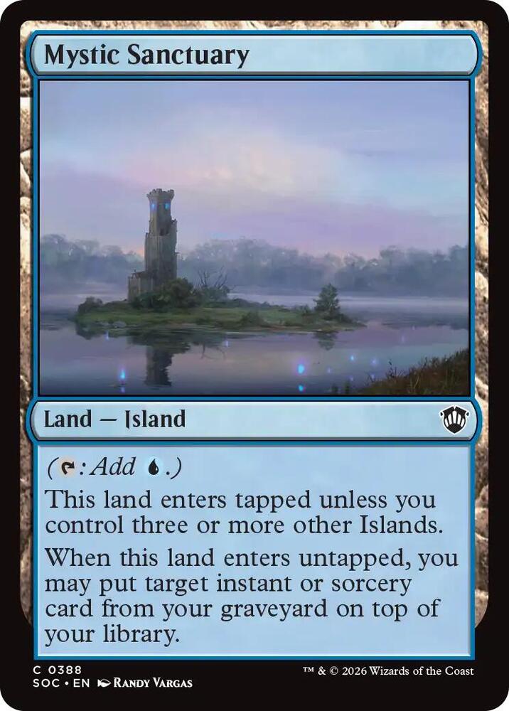 Mystic Sanctuary (388) [Secrets of Strixhaven Commander]