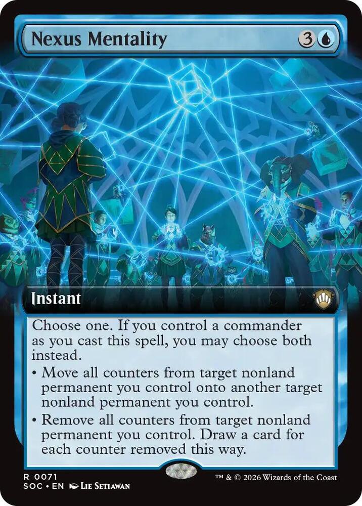 Nexus Mentality (Extended Art) (71) [Secrets of Strixhaven Commander]