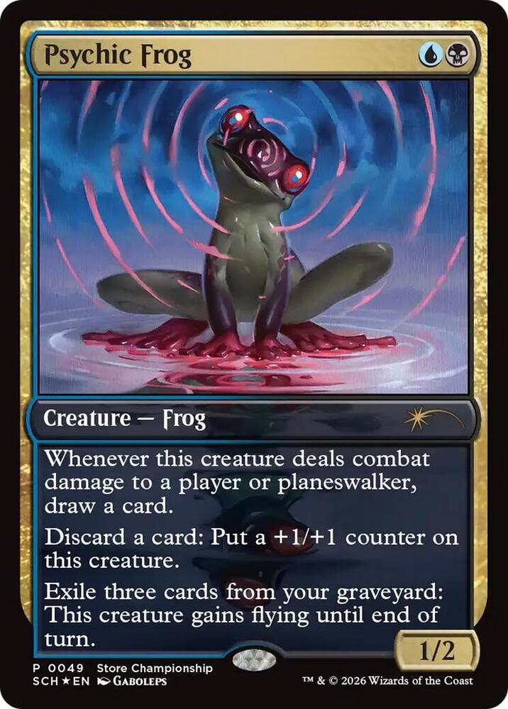 Psychic Frog (49) [Game Day Promos]