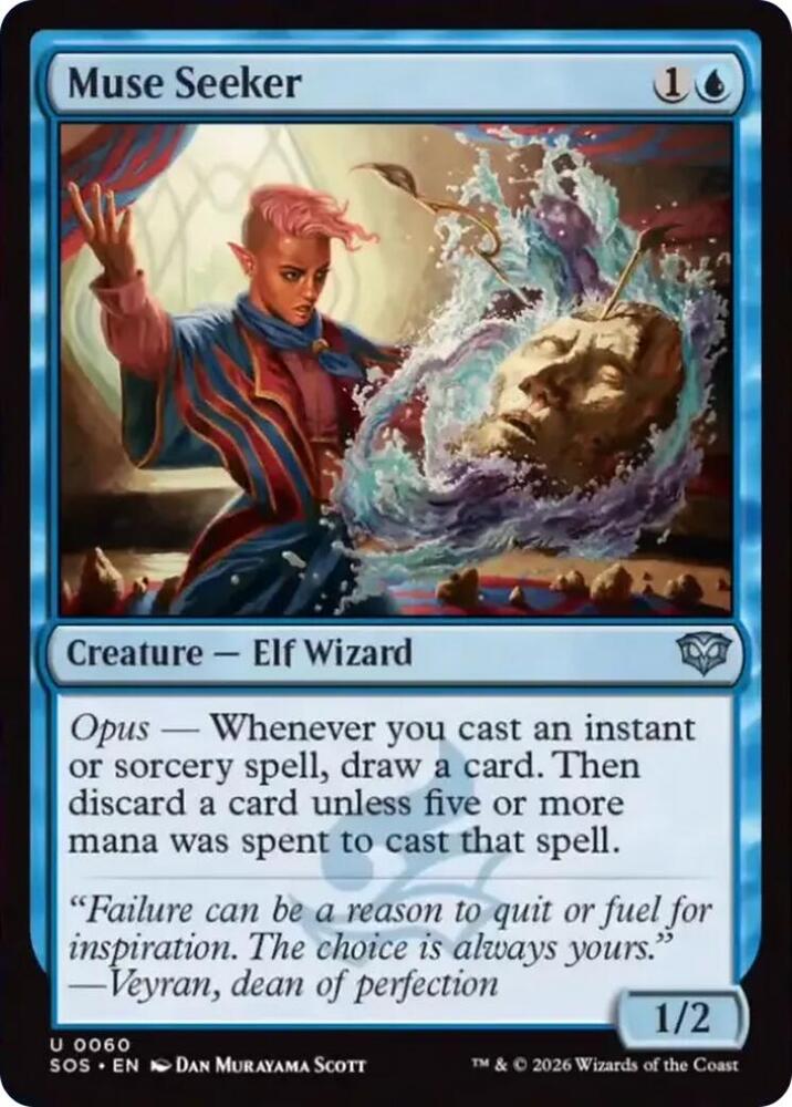 Muse Seeker (60) [Secrets of Strixhaven]