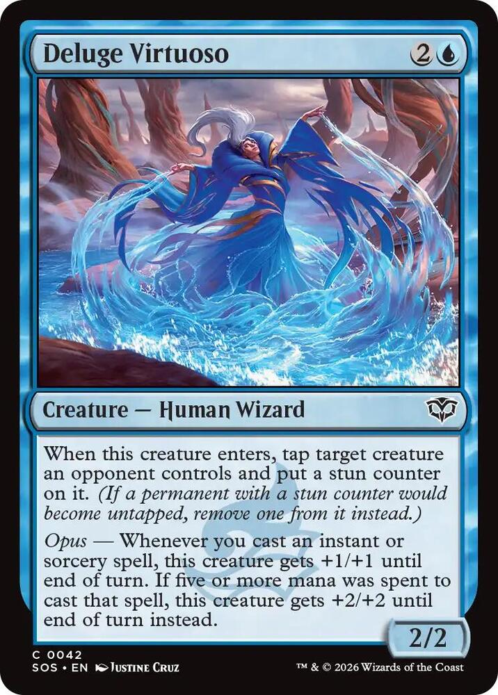 Deluge Virtuoso (42) [Secrets of Strixhaven]