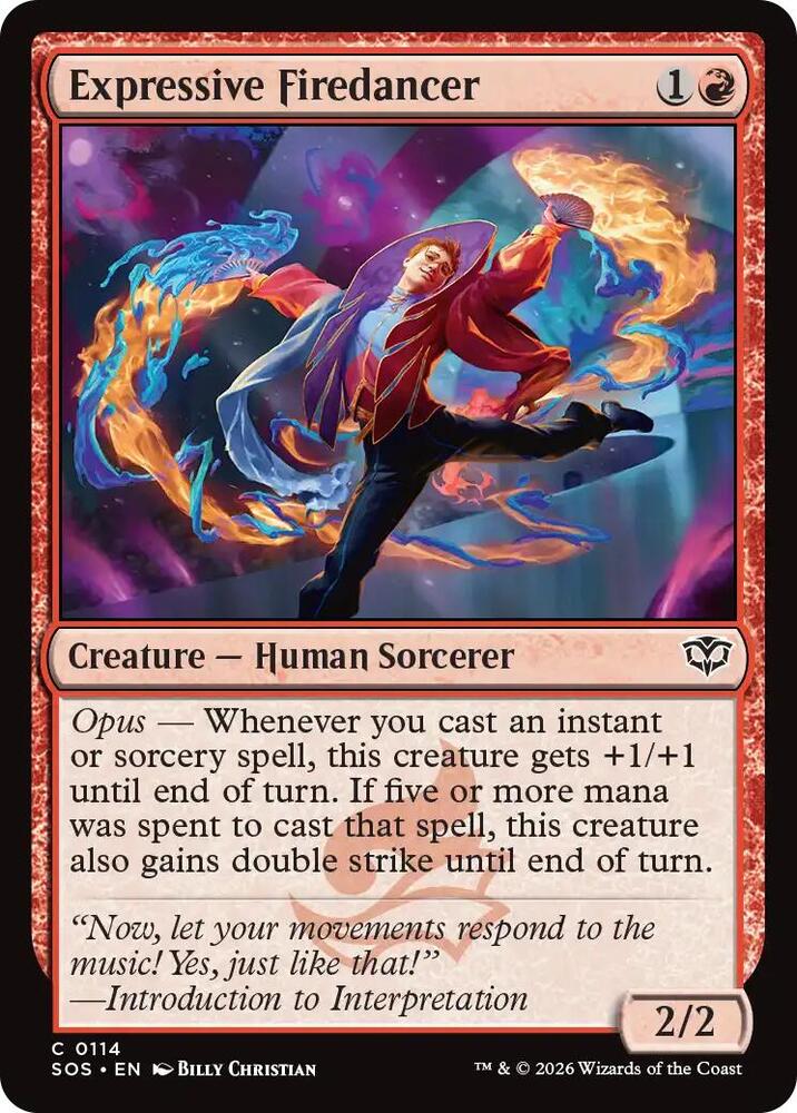 Expressive Firedancer (114) [Secrets of Strixhaven]