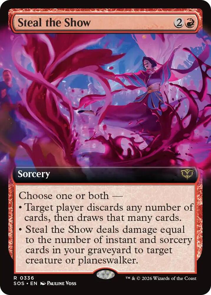Steal the Show (Extended Art) (336) [Secrets of Strixhaven]
