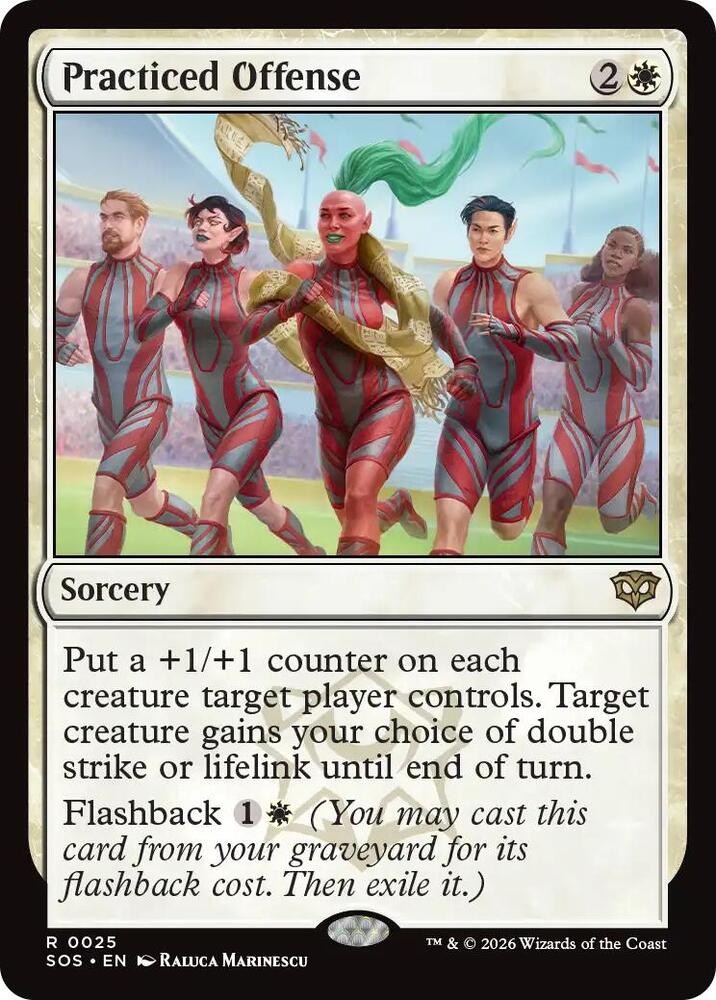 Practiced Offense (25) [Secrets of Strixhaven]