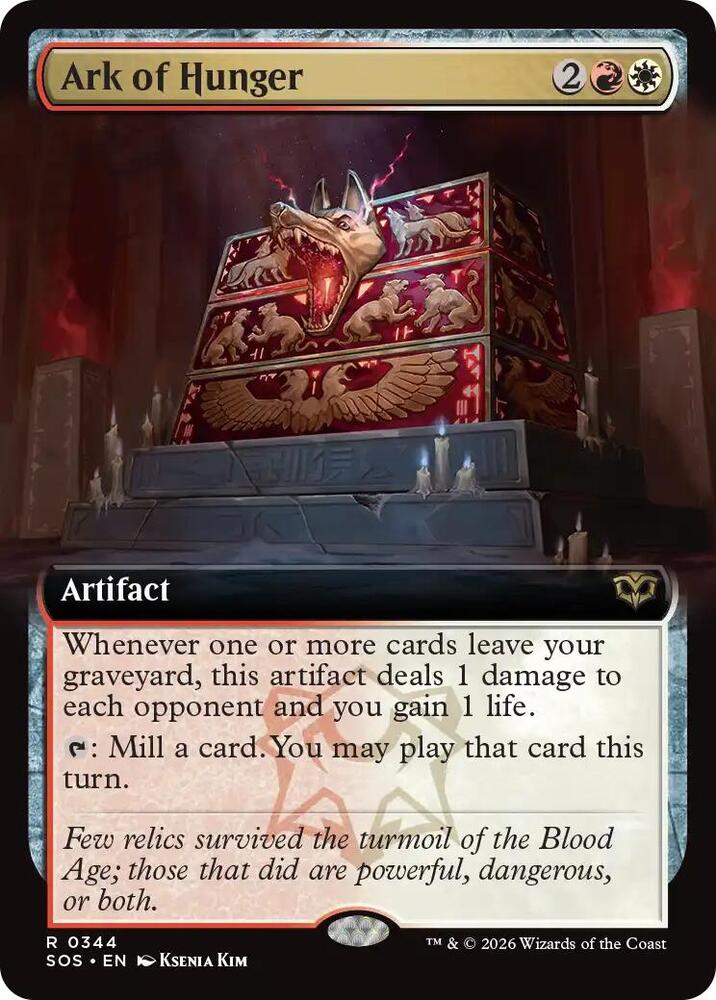 Ark of Hunger (Extended Art) (344) [Secrets of Strixhaven]