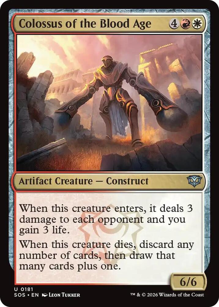 Colossus of the Blood Age (181) [Secrets of Strixhaven]