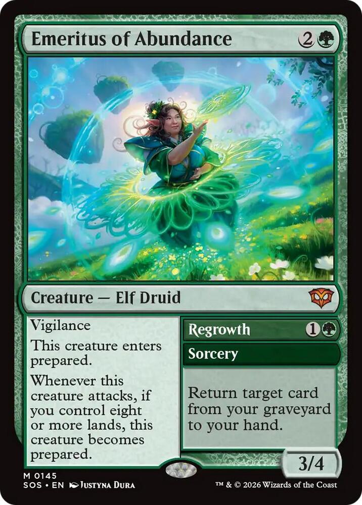 Emeritus of Abundance (145) [Secrets of Strixhaven]