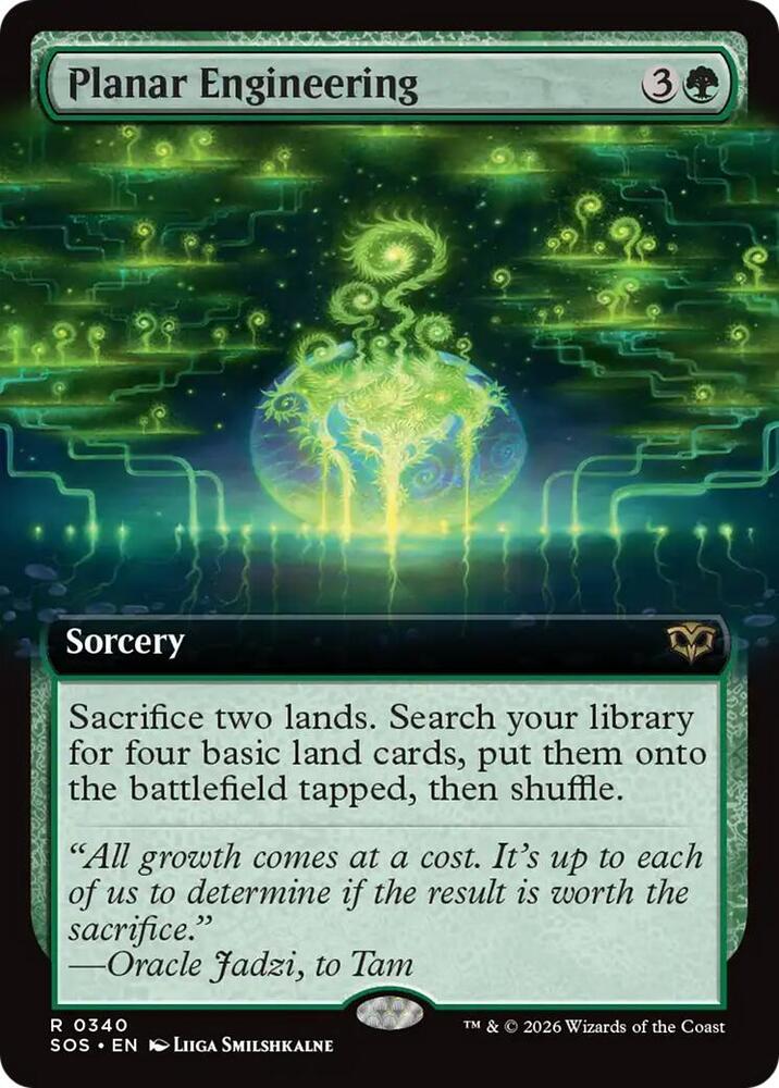 Planar Engineering (Extended Art) (340) [Secrets of Strixhaven]