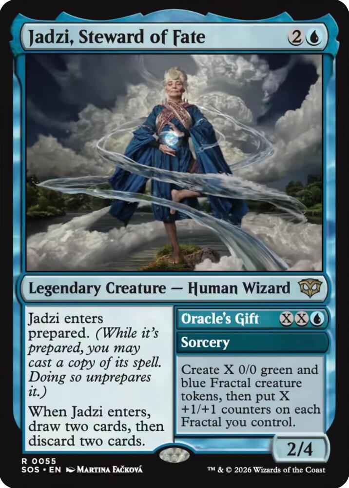 Jadzi, Steward of Fate (55) [Secrets of Strixhaven]