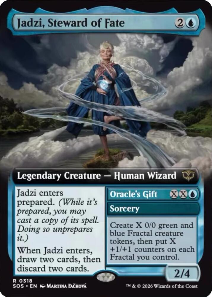 Jadzi, Steward of Fate (Extended Art) (318) [Secrets of Strixhaven]