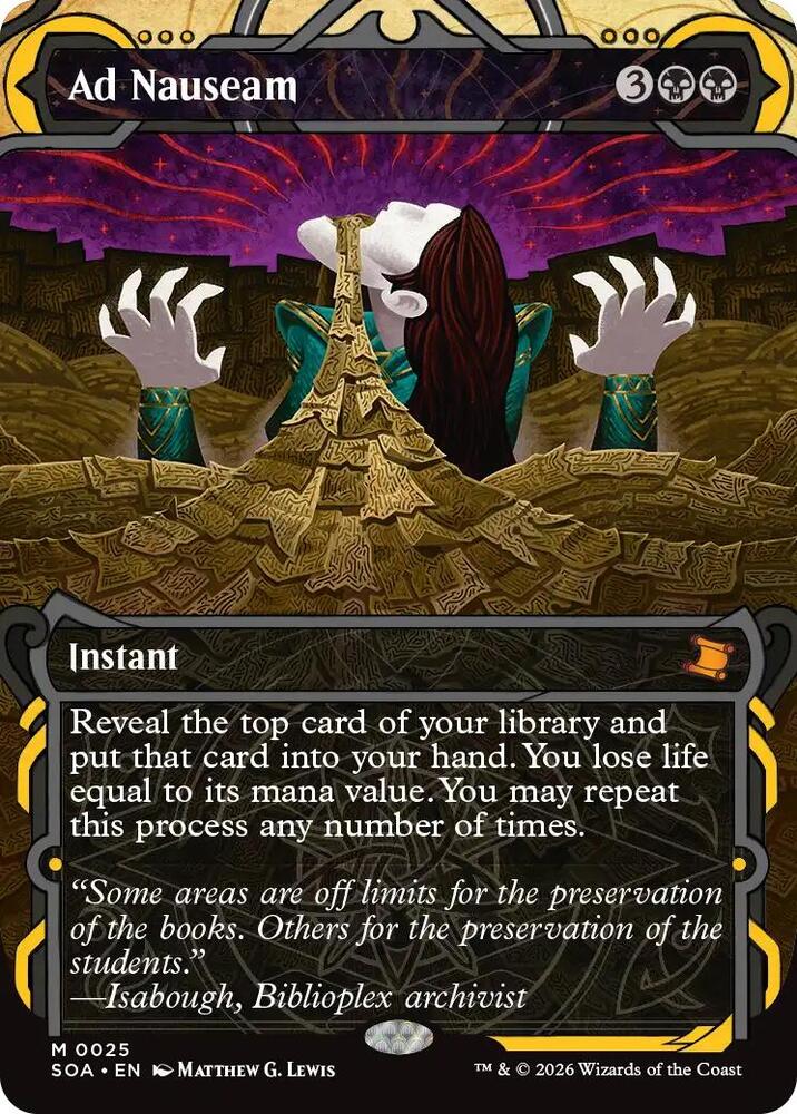 Ad Nauseam (25) [Secrets of Strixhaven: Mystical Archive]