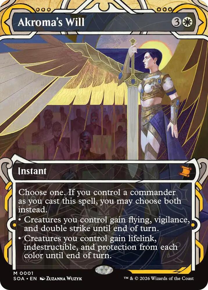 Akroma's Will (1) [Secrets of Strixhaven: Mystical Archive]