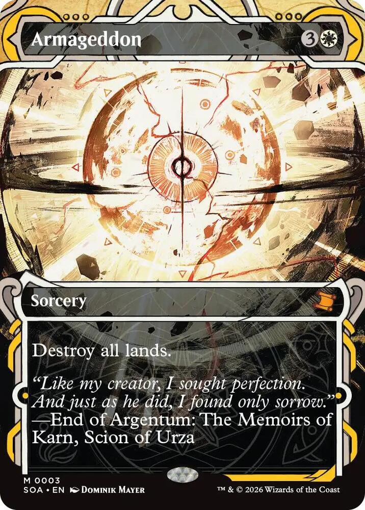 Armageddon (3) [Secrets of Strixhaven: Mystical Archive]