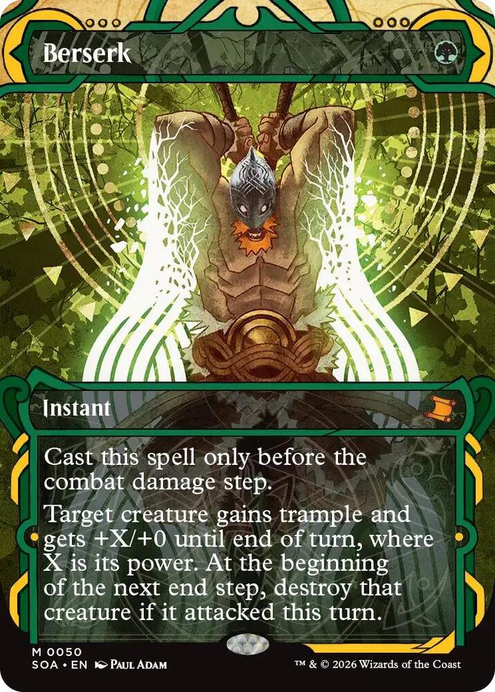 Berserk (50) [Secrets of Strixhaven: Mystical Archive]
