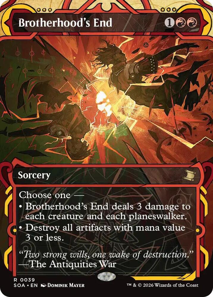 Brotherhood's End (39) [Secrets of Strixhaven: Mystical Archive]