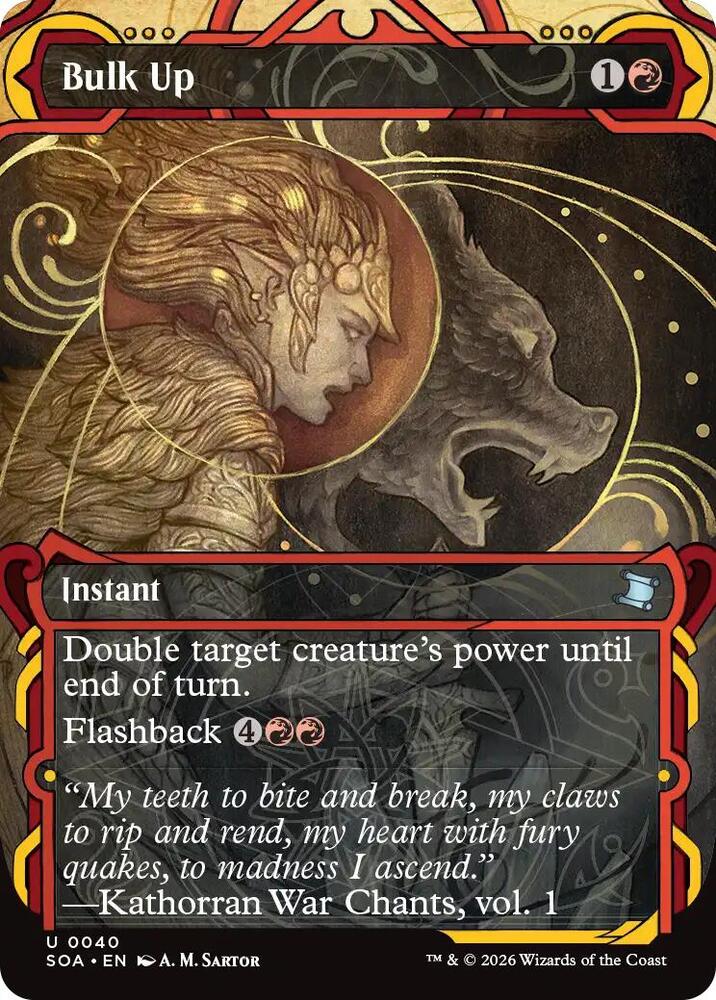 Bulk Up (40) [Secrets of Strixhaven: Mystical Archive]