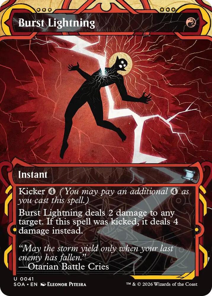 Burst Lightning (41) [Secrets of Strixhaven: Mystical Archive]