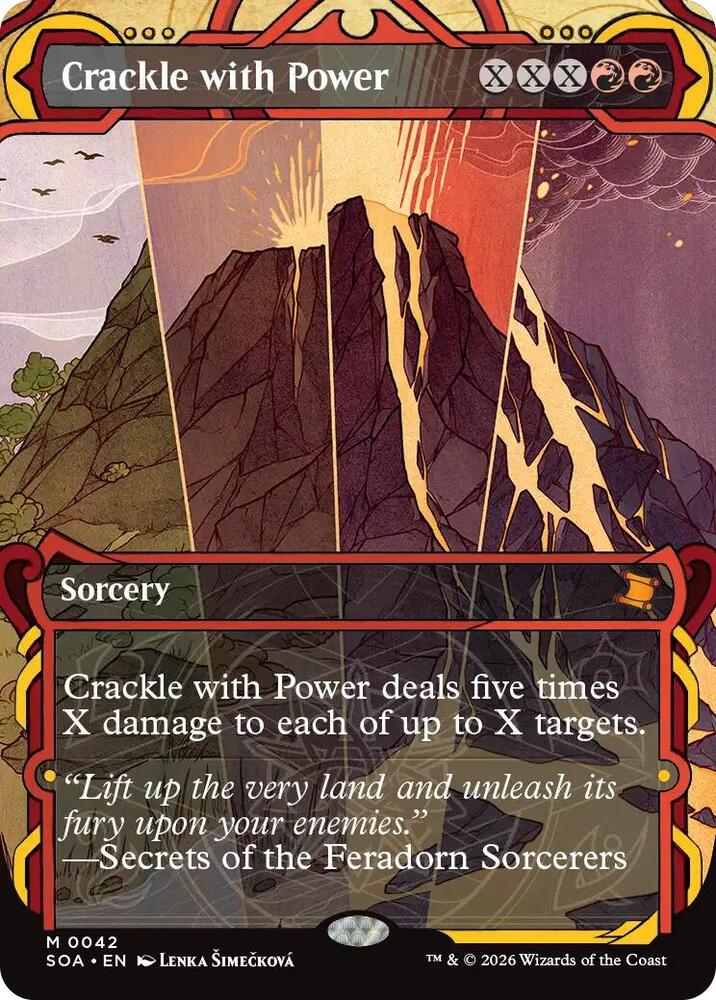 Crackle with Power (42) [Secrets of Strixhaven: Mystical Archive]