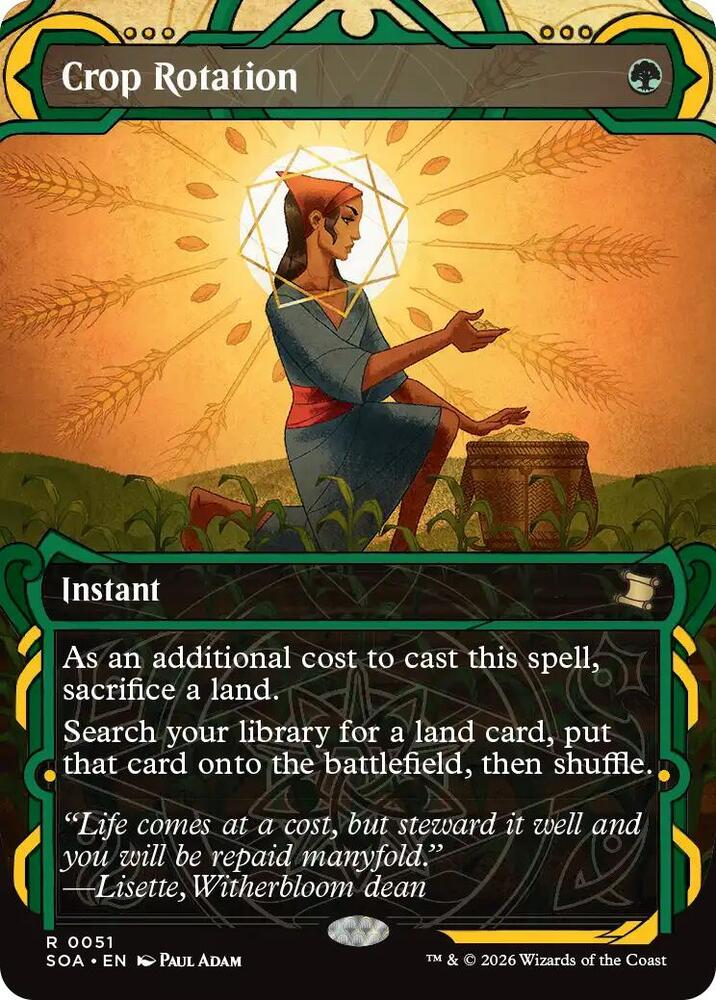 Crop Rotation (51) [Secrets of Strixhaven: Mystical Archive]