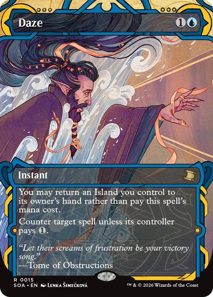 Daze (15) [Secrets of Strixhaven: Mystical Archive]