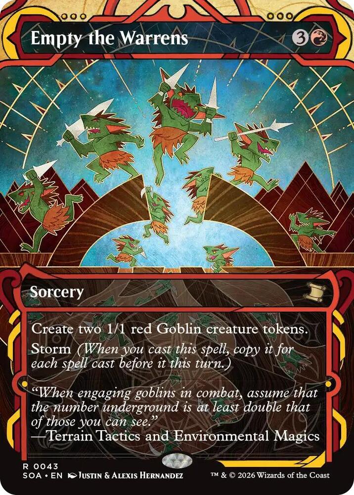 Empty the Warrens (43) [Secrets of Strixhaven: Mystical Archive]