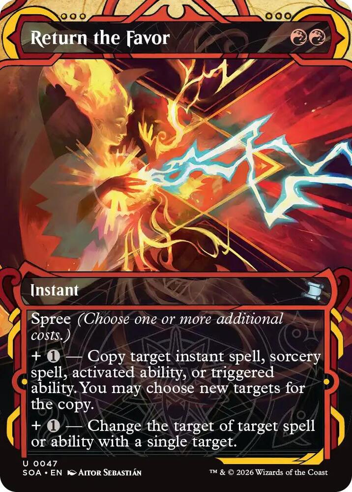 Return the Favor (47) [Secrets of Strixhaven: Mystical Archive]