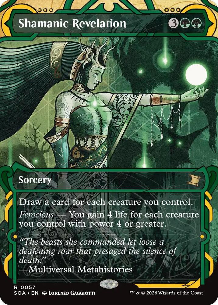 Shamanic Revelation (57) [Secrets of Strixhaven: Mystical Archive]